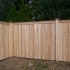 wood fence installation