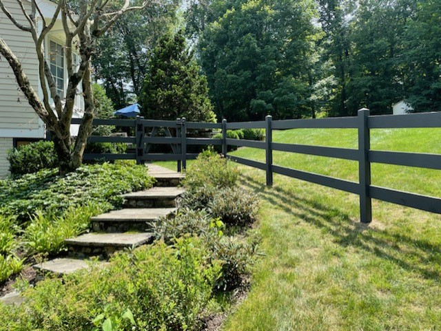 3 Rail Split Rail Fence Fairfield CT