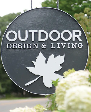 Outdoor Design and Living fence display Fairfield CT